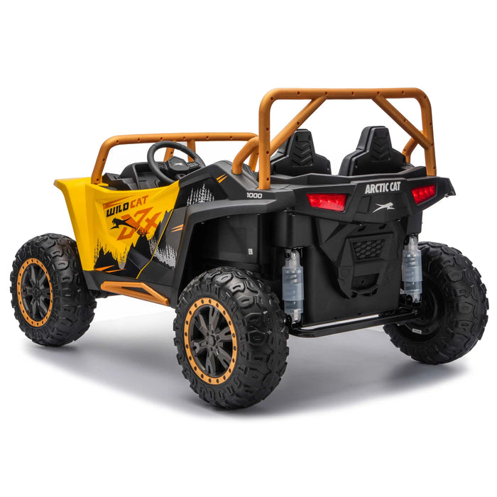 Arctic Cat XL 24V 4WD Kids Ride-On UTV with R/C Parental Remote | Yellow
