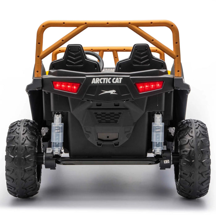 Arctic Cat XL 24V 4WD Kids Ride-On UTV with R/C Parental Remote | Yellow