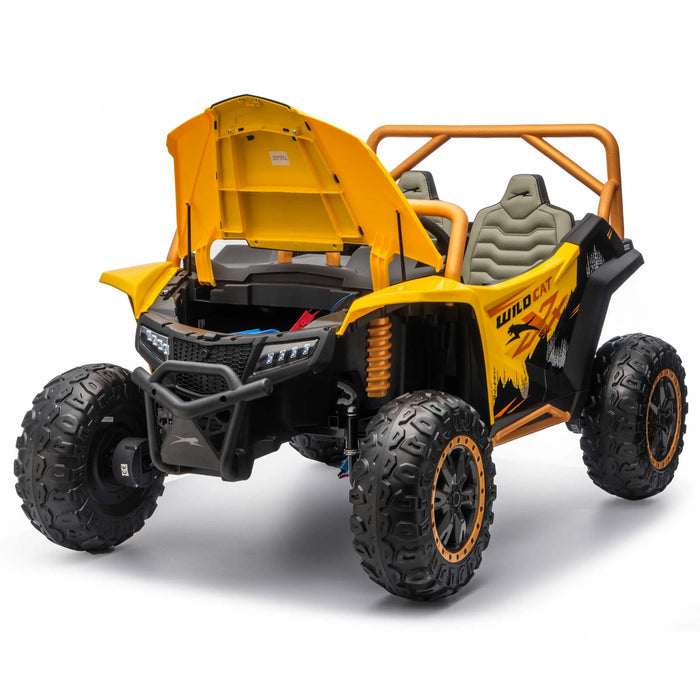 Arctic Cat XL 24V 4WD Kids Ride-On UTV with R/C Parental Remote | Yellow
