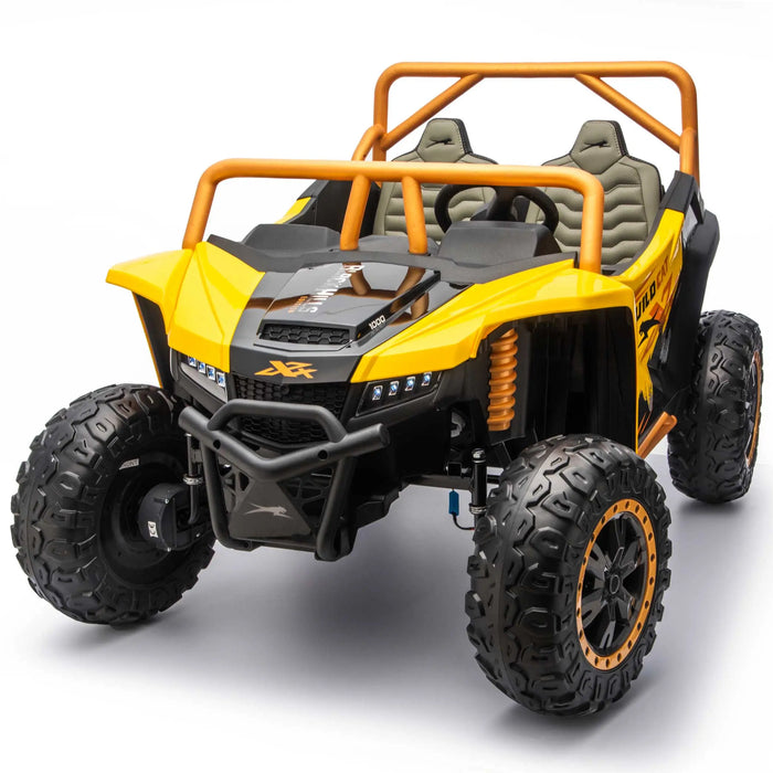 Arctic Cat XL 24V 4WD Kids Ride-On UTV with R/C Parental Remote | Yellow